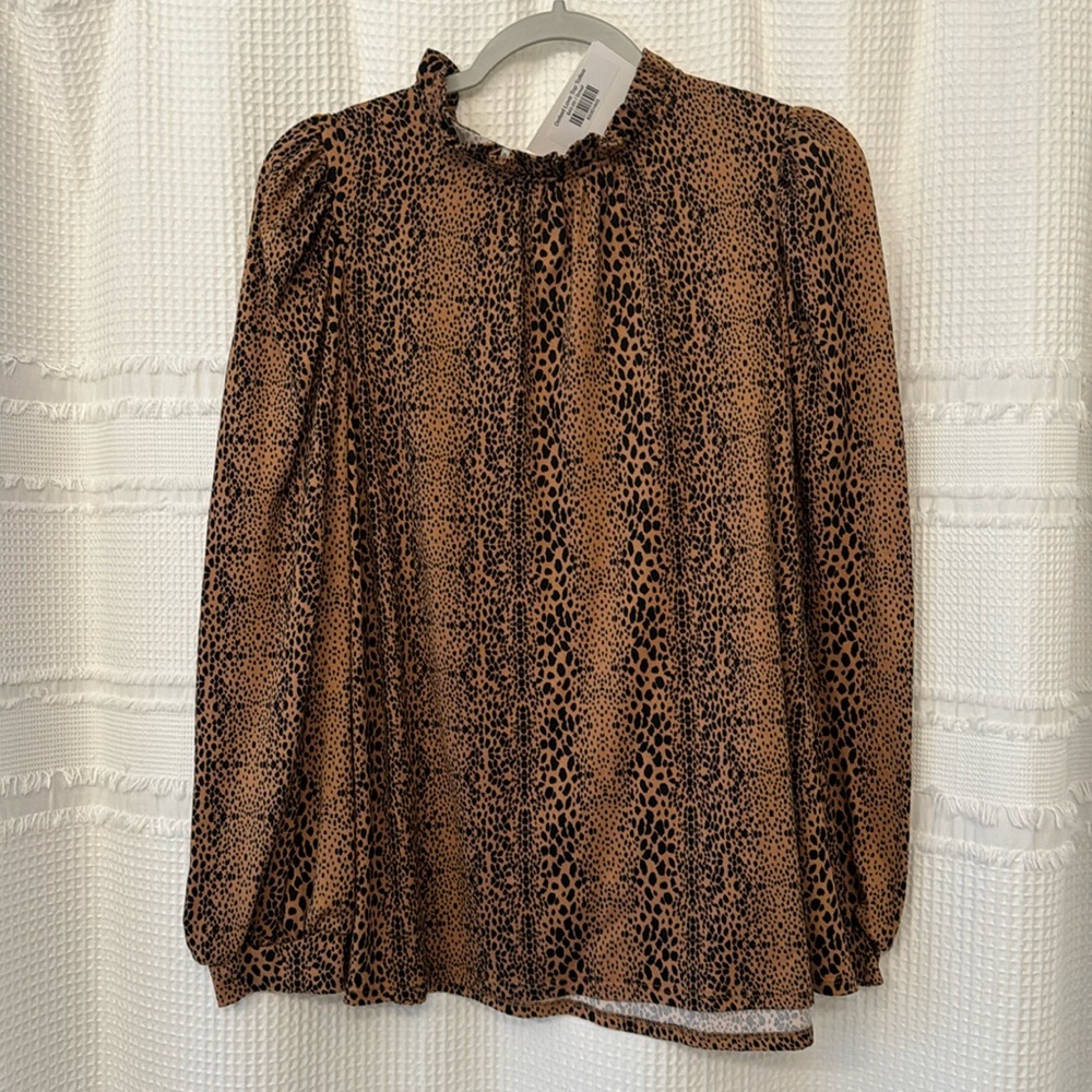 Dotted Love Top Toffee